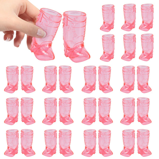 Cowboy Boot Shot Glasses - 10pcs