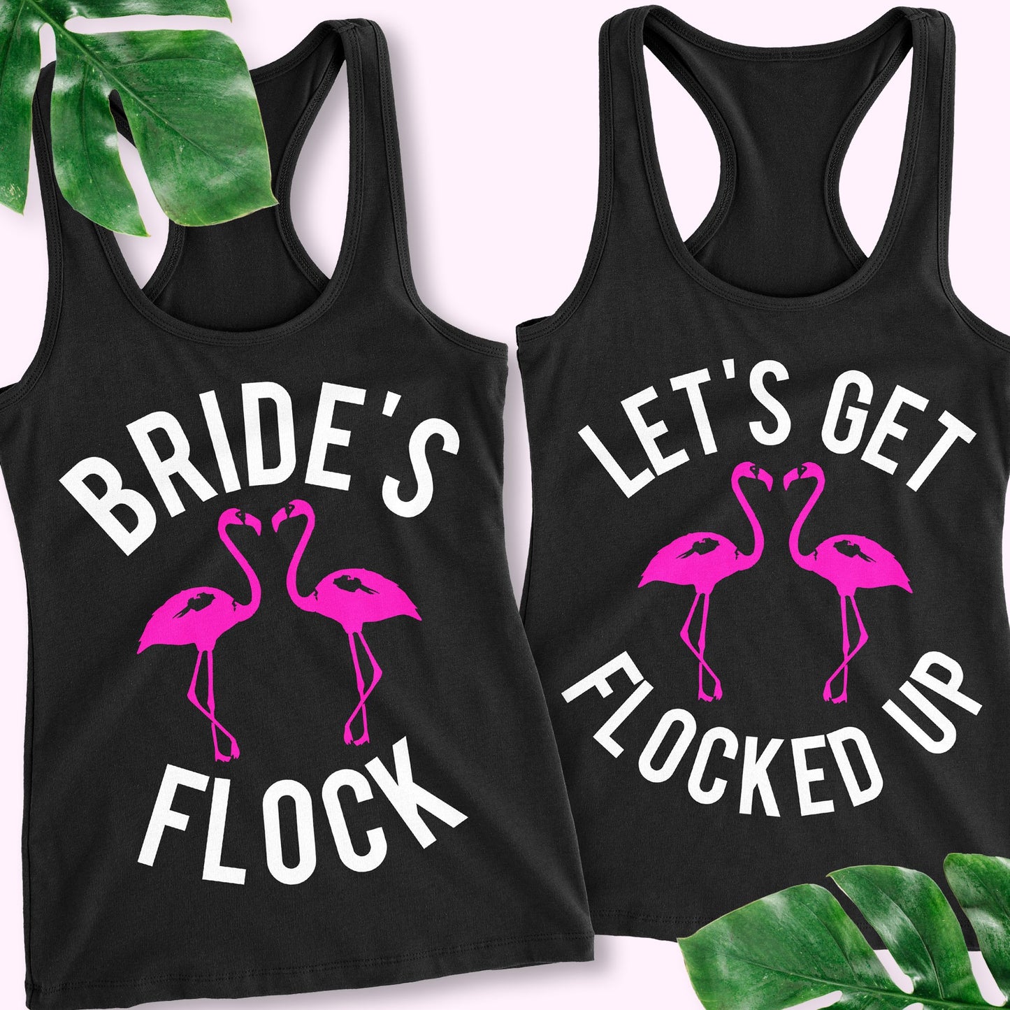Bride Flamingo Tank Top - Pick Style