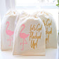 Let's Get Flocked Up! Flamingo Hangover Kit Bags